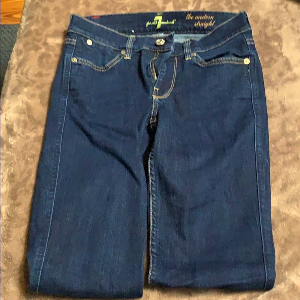 7 FOR ALL MAN KIND, Women’s Blue Jeans, 25